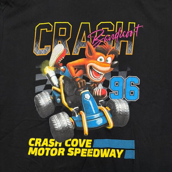 Crash Bandicoot Crash Cove Motor Speedway Tshirt size extra large - Picture 2 of 4